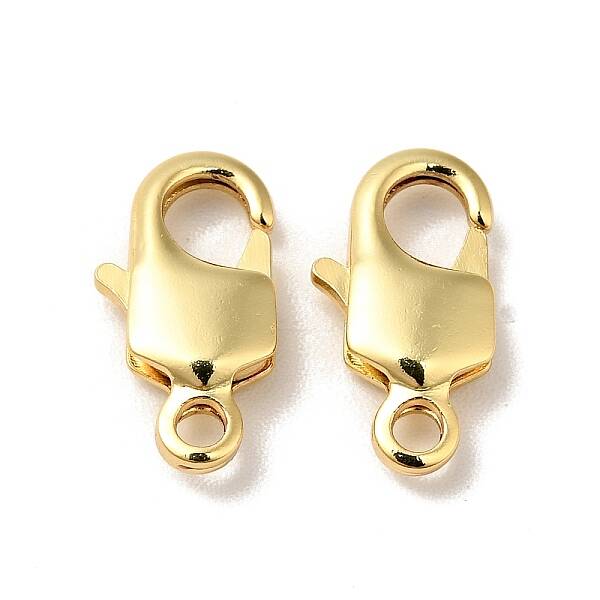 Brass Lobster Claw Clasps