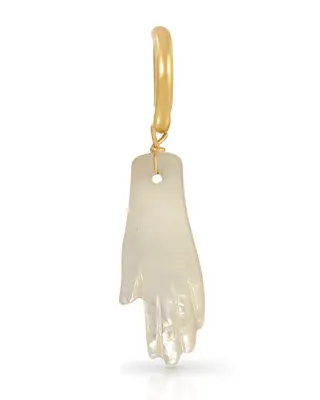 MOP Hand Charm | Metal Color: Gold