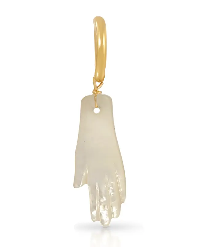 MOP Hand Charm | Metal Color: Gold