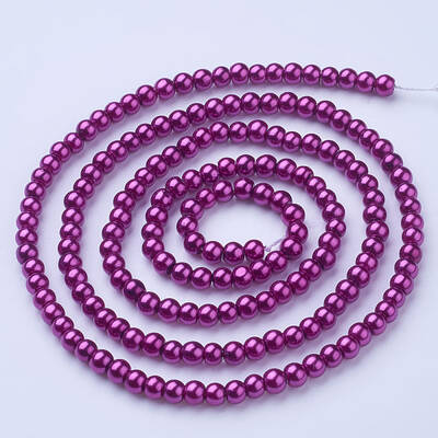 Glass Pearl Beads Strands