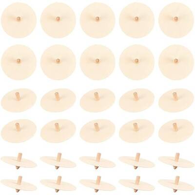 Wooden Spinning Tops