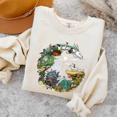 Vintage Film (New Version) Crewneck, Unisex Shirt, Anime Fans