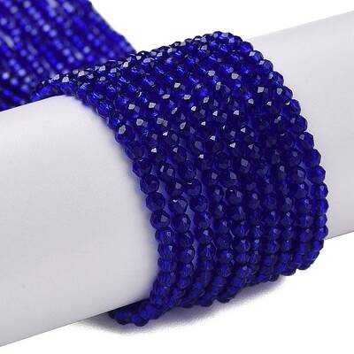Transparent Glass Beads Strands
