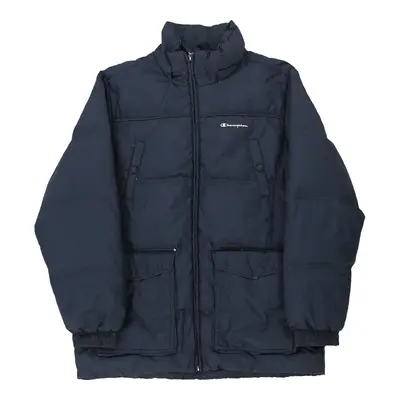 Age 13-14 Champion Puffer - XL Navy Polyester
