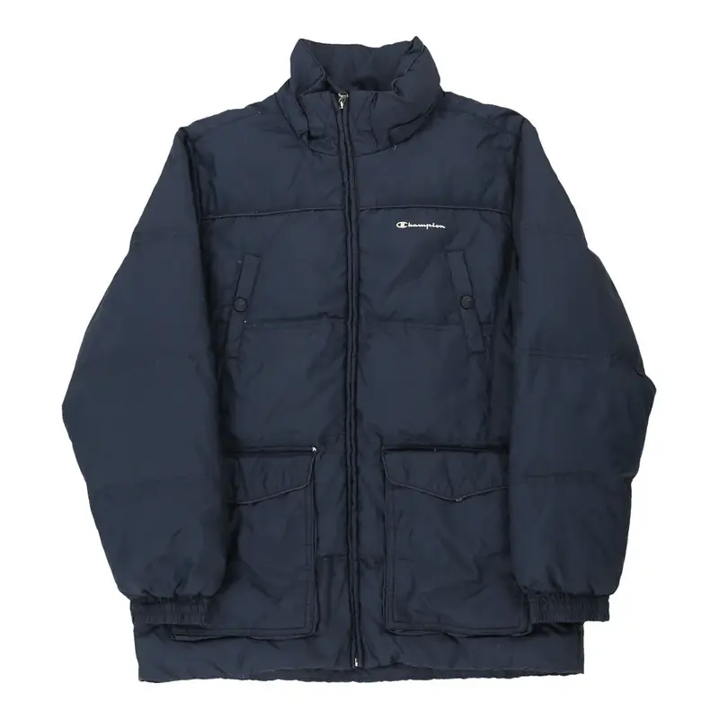 Age 13-14 Champion Puffer - XL Navy Polyester