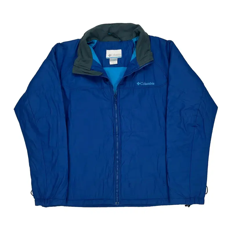 Columbia Jacket - 2XL Blue Polyester