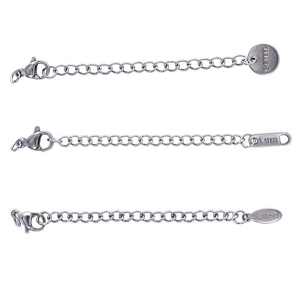 30Pcs Stainless Steel Chain Extender