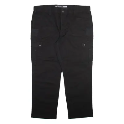CARHARTT Carpenter Workwear Mens Trousers Black Relaxed Straight W42 L30