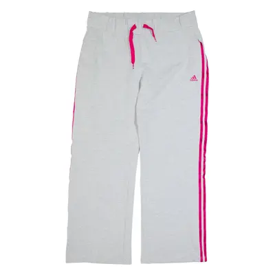 ADIDAS Womens Sweatpants Grey Straight UK 22 W36 L31