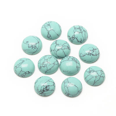 Synthetic Turquoise Cabochons