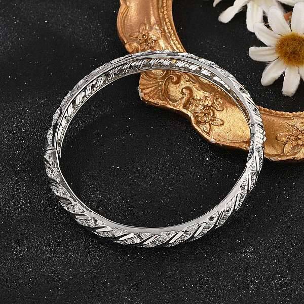 Brass Hinged Bangles for Women