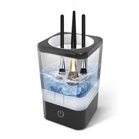 Makeup Brush Cleaner, Electric Makeup Brush Cleaner and Dryer Machine,Auto-Rotating Spinning Makeup Brush Cleaner Machine,Fas...