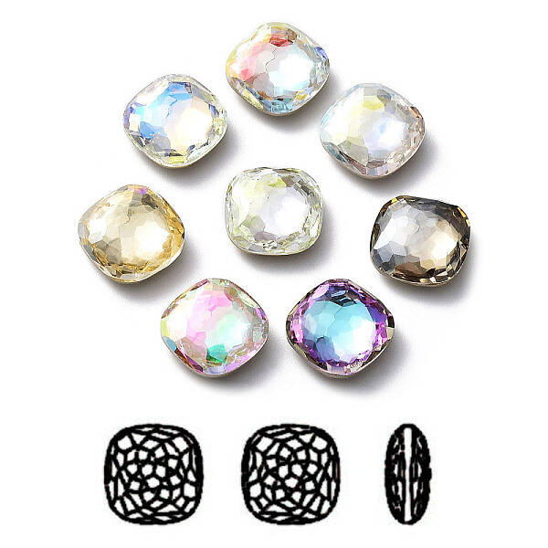 K9 Glass Rhinestone Cabochons