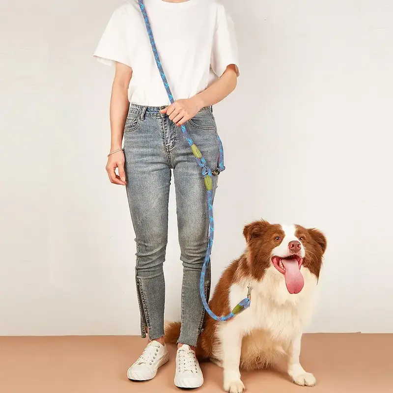 Dog Leash, Adjustable Pet Leash for Small Medium Large Dogs, Pet Supplies for Outdoor Walking Travel Decor