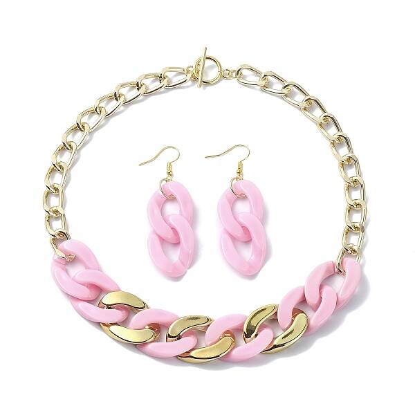 Acrylic Chains Jewelry Set