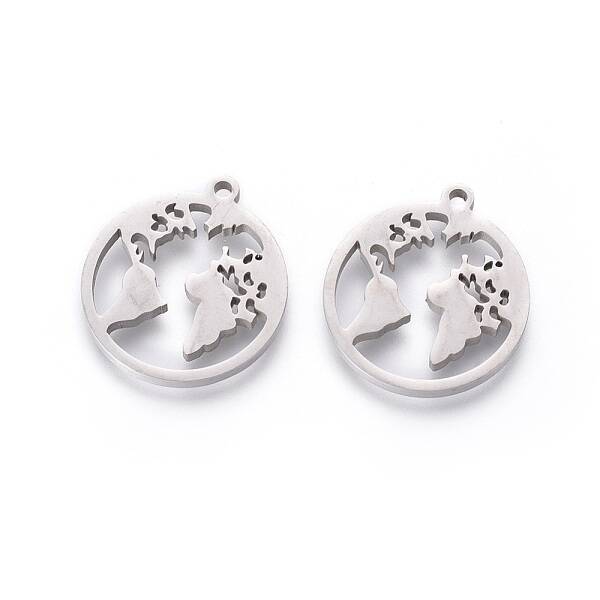 Non-Tarnish 201 Stainless Steel Pendants