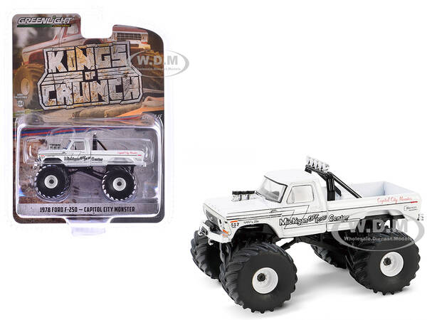 1978 Ford F-250 Monster Truck White \