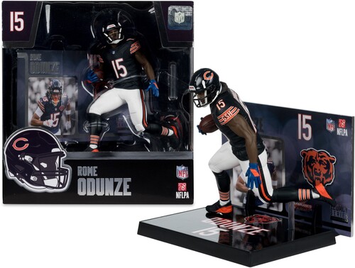 McFarlane SportsPicks - NFL - Rome Odunze (Chicago Bears) 7 Posed Figure