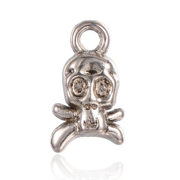 Skull CCB Plastic Pendants