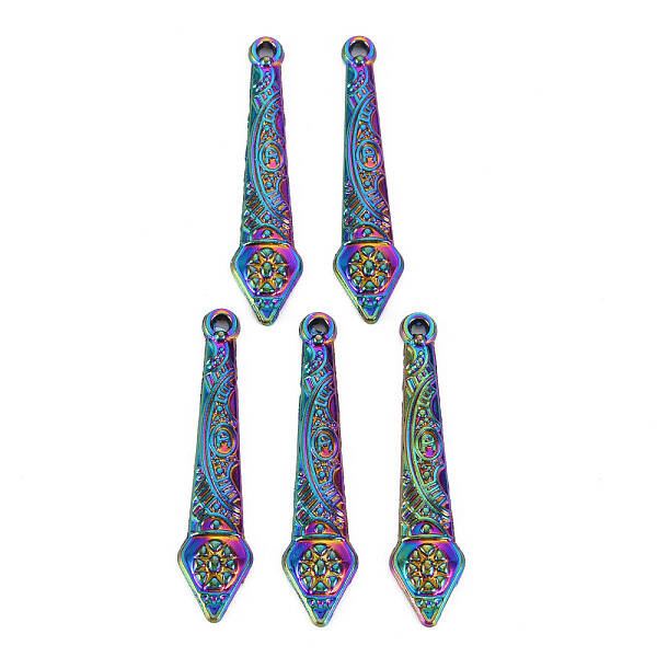 Rainbow Color Alloy Pendants