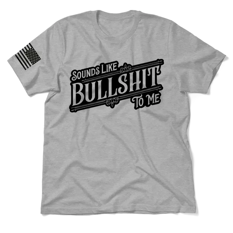 Sounds Like BS - Heather Gray Hi-Vis T-Shirt