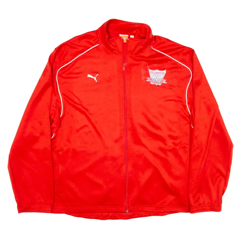 PUMA Sagebrush Soccer Club Track Jacket Red Mens XL