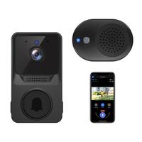 Smart Wireless Doorbell Camera, Outdoor Camera Doorbell with Chime Included, 2-way Audio, Night-Vision, Cloud Storage Service...