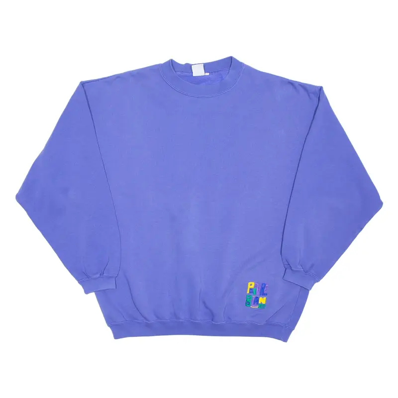 Womens Sweatshirt Purple XL