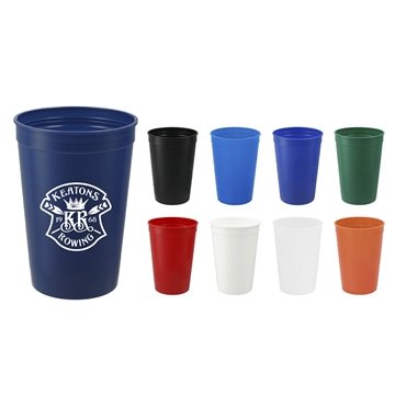 500 Custom BPA-Free 16 oz Stadium Cup - FDA Compliant