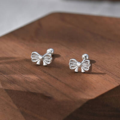 S999 Fine Silver Stud Earrings