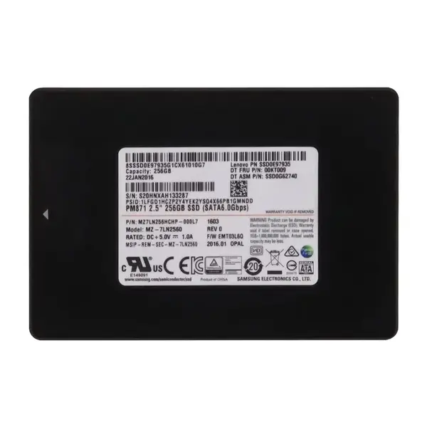 SSD0E97935 Lenovo 256GB Triple-Level Cell SATA 6Gb/s 2.5-Inch Solid State Drive