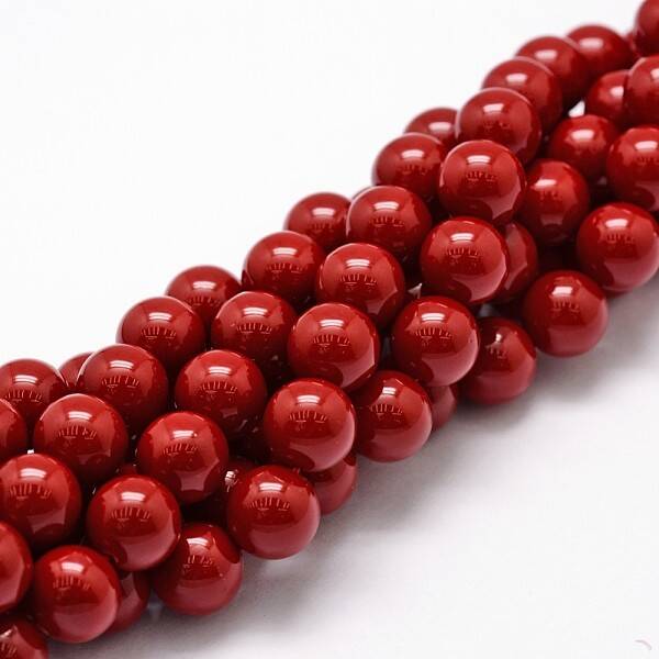 Shell Pearl Beads Strands