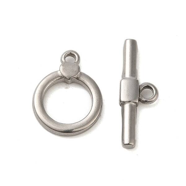 Non-Tarnish 304 Stainless Steel Toggle Clasps