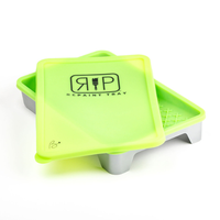 The Repaint Tray - Paint Tray with Reusable Silicone Liner and Lid