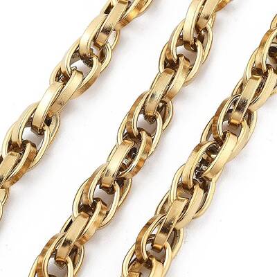 Ion Plating(IP) 304 Stainless Steel Rope Chains