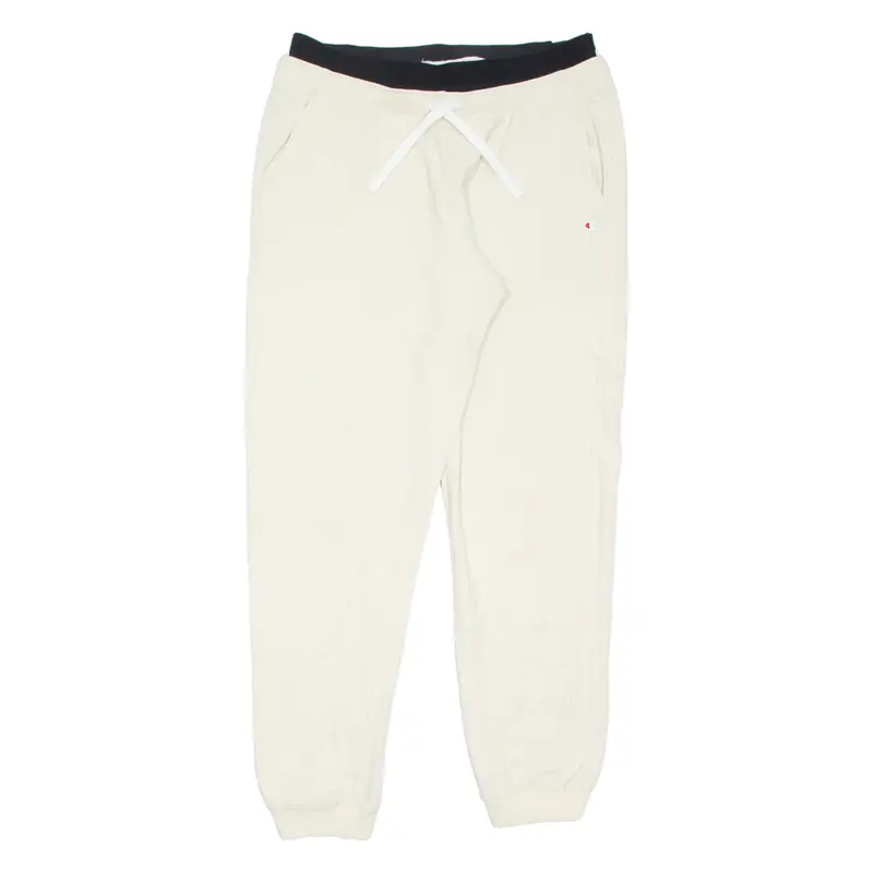 CHAMPION Womens Joggers Yellow Tapered L W29 L29