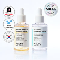 NIDA Hydrating Renewal Serum(s) CICA Hyaluronic acid Peptide Propolis Dry Skin Wrinkles