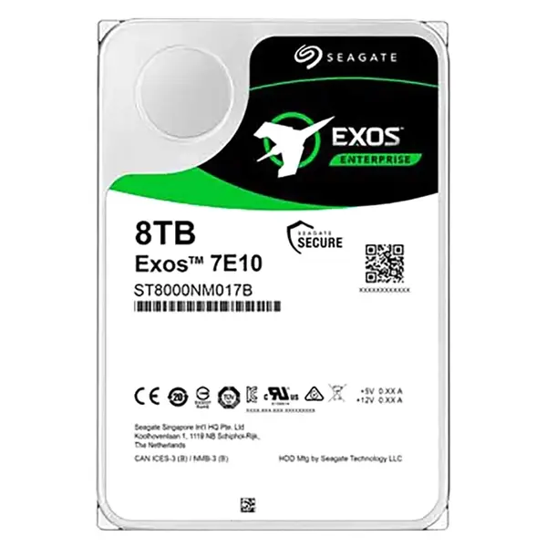 ST8000NM017B Seagate 8TB 6Gb/s SATA 3.5-inch 256MB Hard Drive