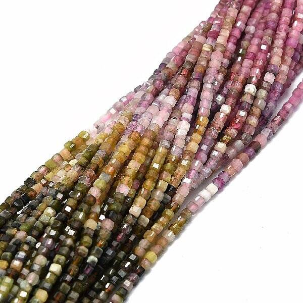Natural Colorful Tourmaline Beads Strands