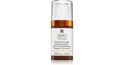 Kiehl's Dermatologist Solutions Vitamin C Eye Serum Powerful Wrinkle Reducer and Reduces Dark Circles with Vitamin C 15ml