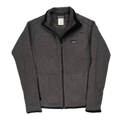 Patagonia Fleece Jacket - Small Grey Polyester