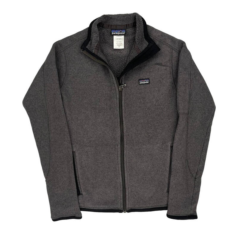 Patagonia Fleece Jacket - Small Grey Polyester