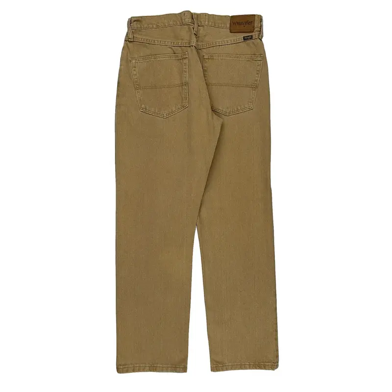 Wrangler Jeans - 32W 31L Beige Cotton | Size: 32″ waist