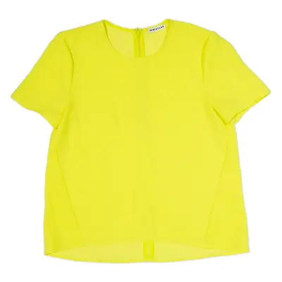 WHISTLES Womens Top Yellow UK 12