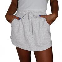 Mntaor Women's Casual High Waist Drawstring Mini Skort with Pockets - Comfortable Womenswear for Casual Wear
