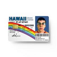 McLovin Debit Card Sticker for Small Chip Card, Credit Card Sticker Skin - Waterproof, Matte Vinyl Stickers