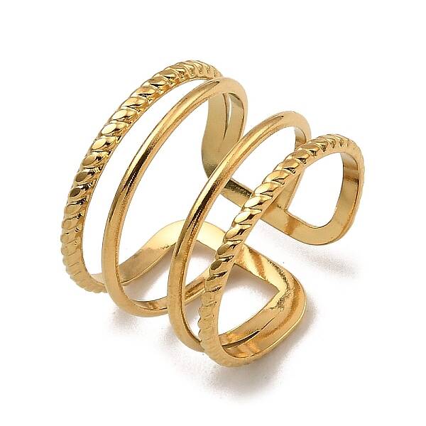 304 Stainless Steel Open Cuff Rings