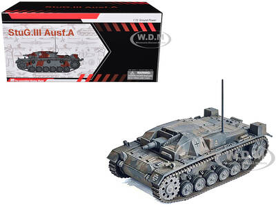 Germany StuG.III Ausf.A Tank France (1940) NEO Dragon Armor Series 1/72 Plastic Model by Dragon Models
