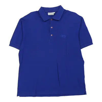 Gianfranco Ferre Polo Shirt - XL Blue Cotton