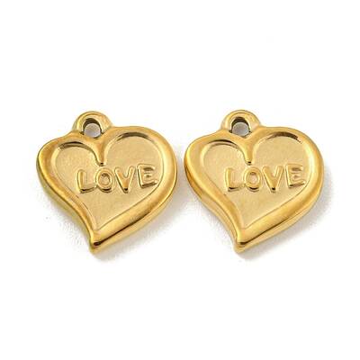 Valentine's Day 304 Stainless Steel Charms
